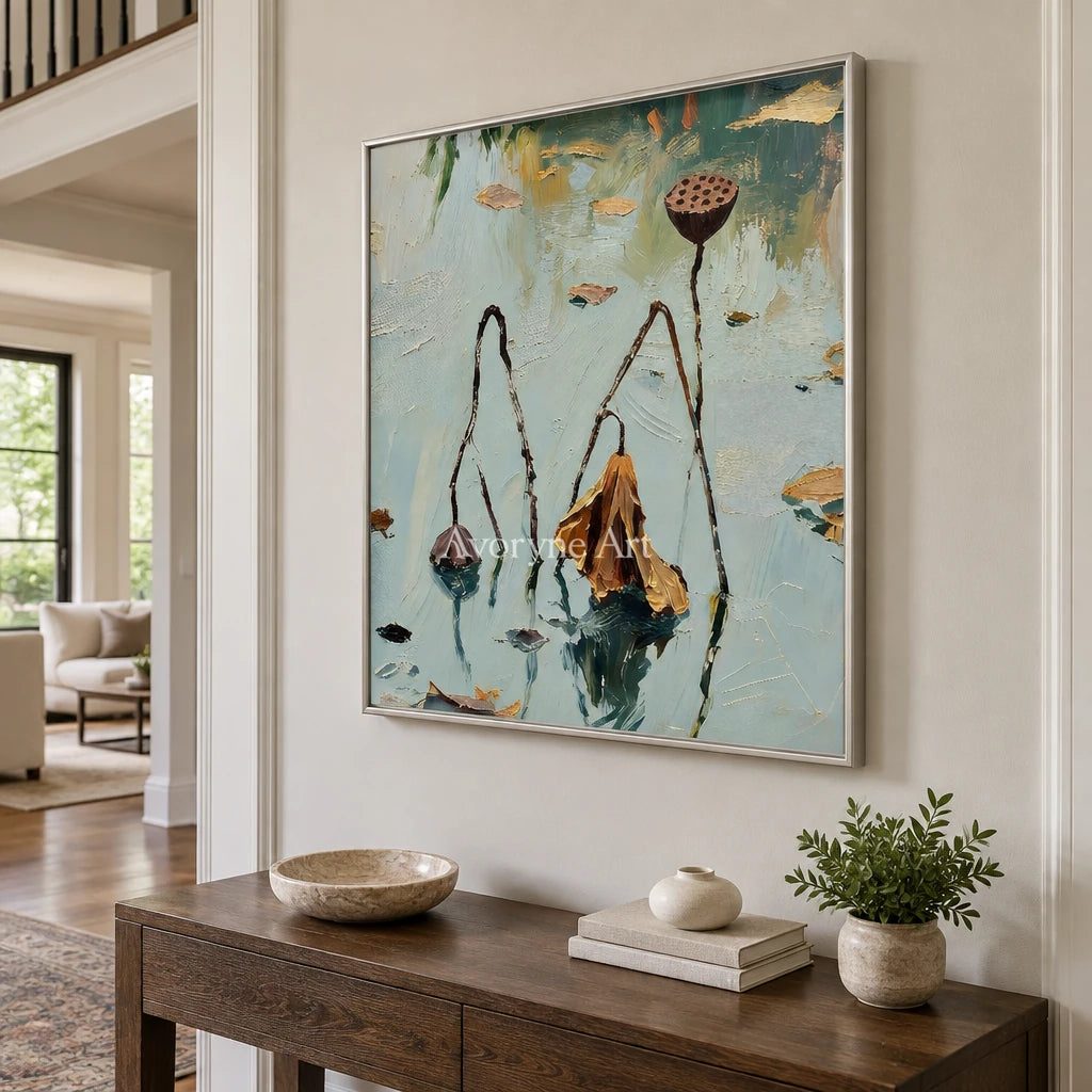 Aster Halo: Blue Lotus Pond Art — entry silver