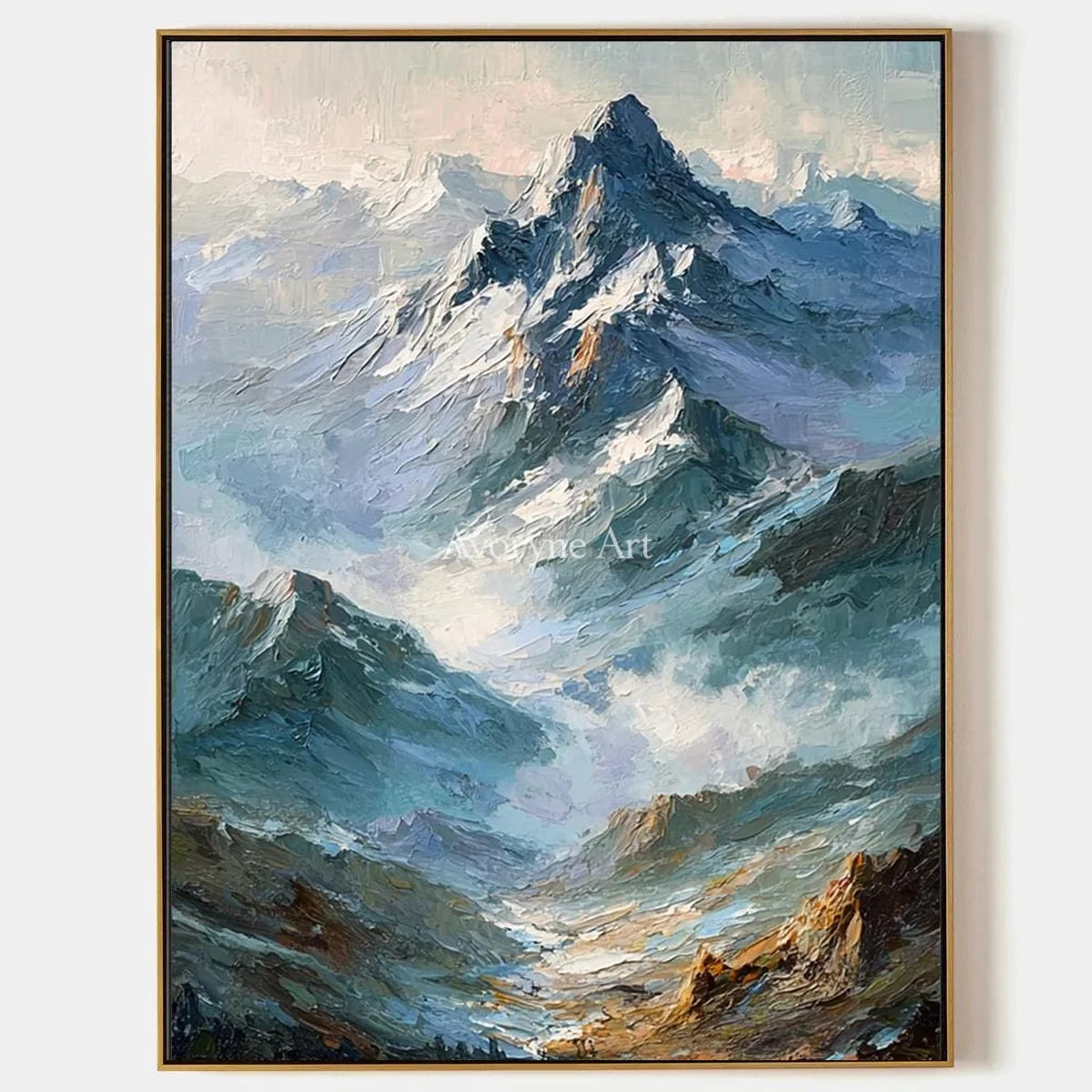 Aster Sand: Blue Snow Mountain Art — primary