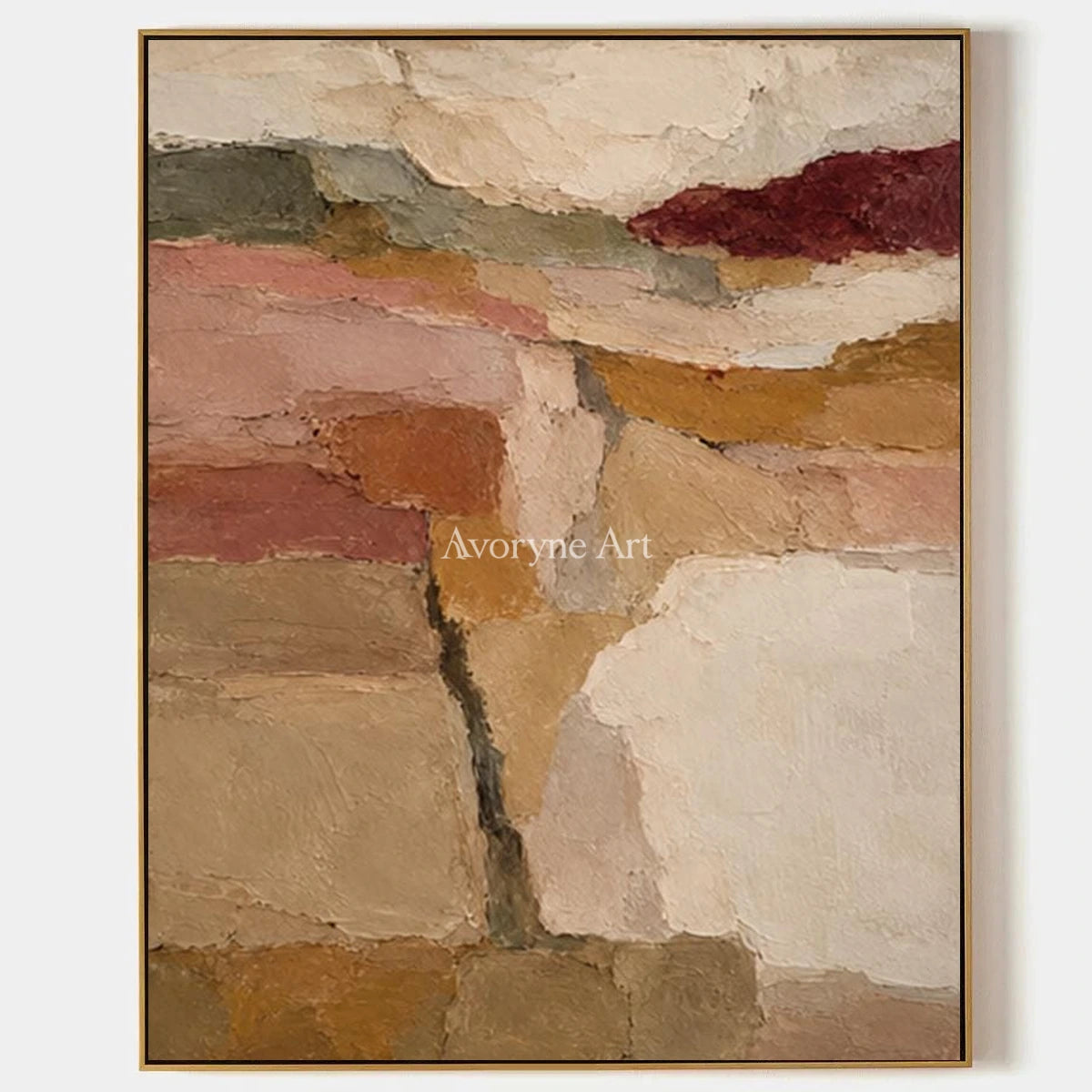 Aster Ridge: Blush Texture Abstract — primary