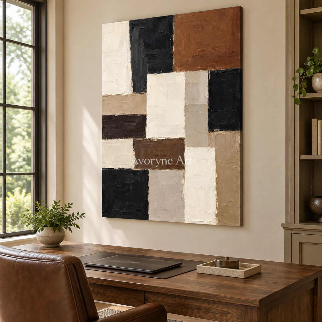 Aster Opal: Earth Block Geometry — office frameless