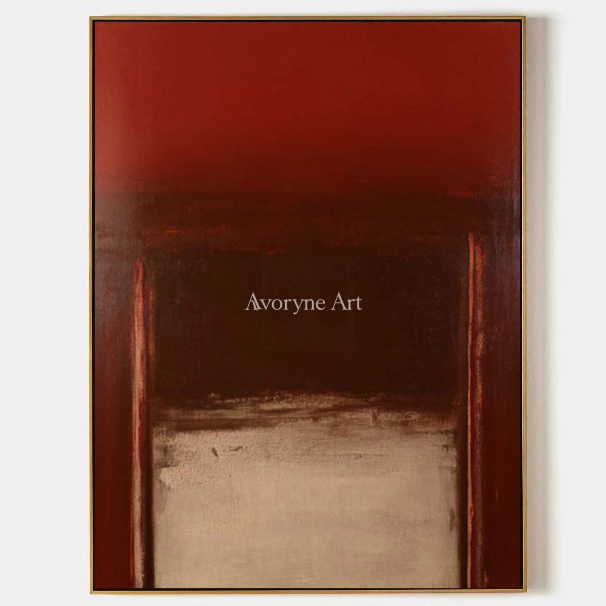 Ivory Lucent Drift: Earth Color Field Art — primary