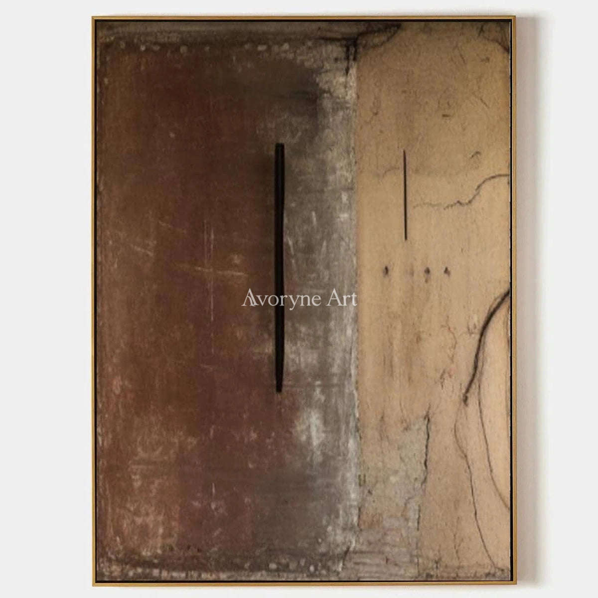 Aster Lattice: Earth Tone Abstract — primary