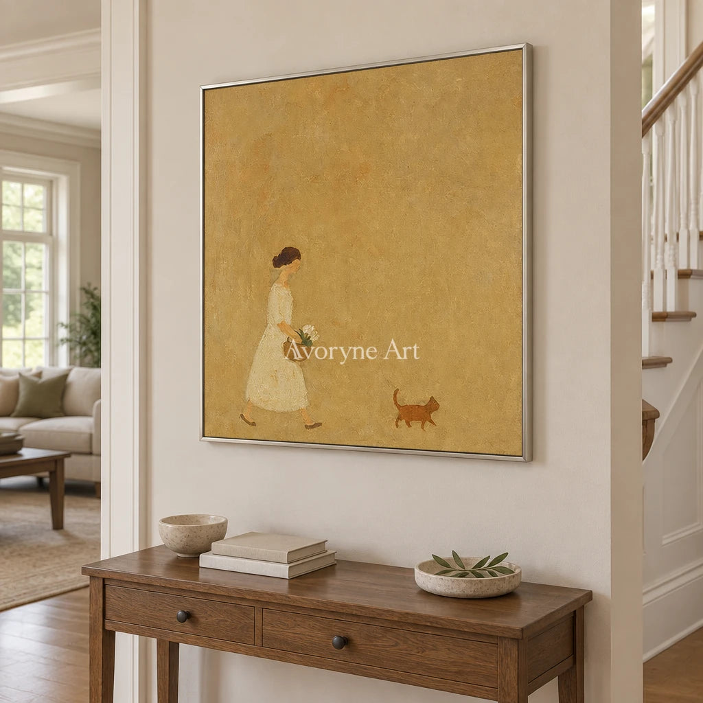 Aster Passage: Golden Stroll Art — entry silver
