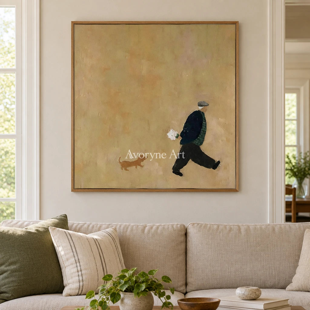 Aster Thread: Golden Stroll Art — villa wood