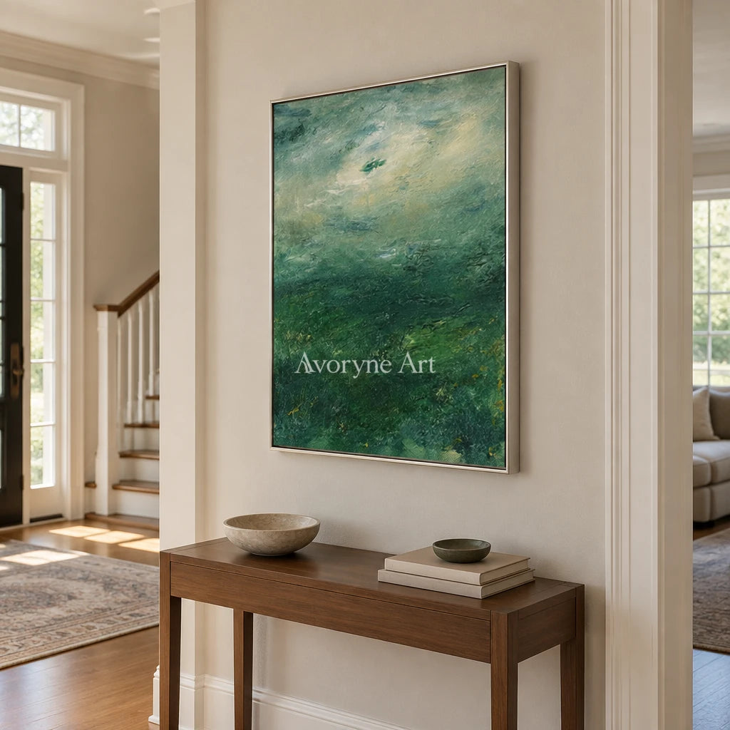 Aster Reverie: Green Meadow Art — entry silver