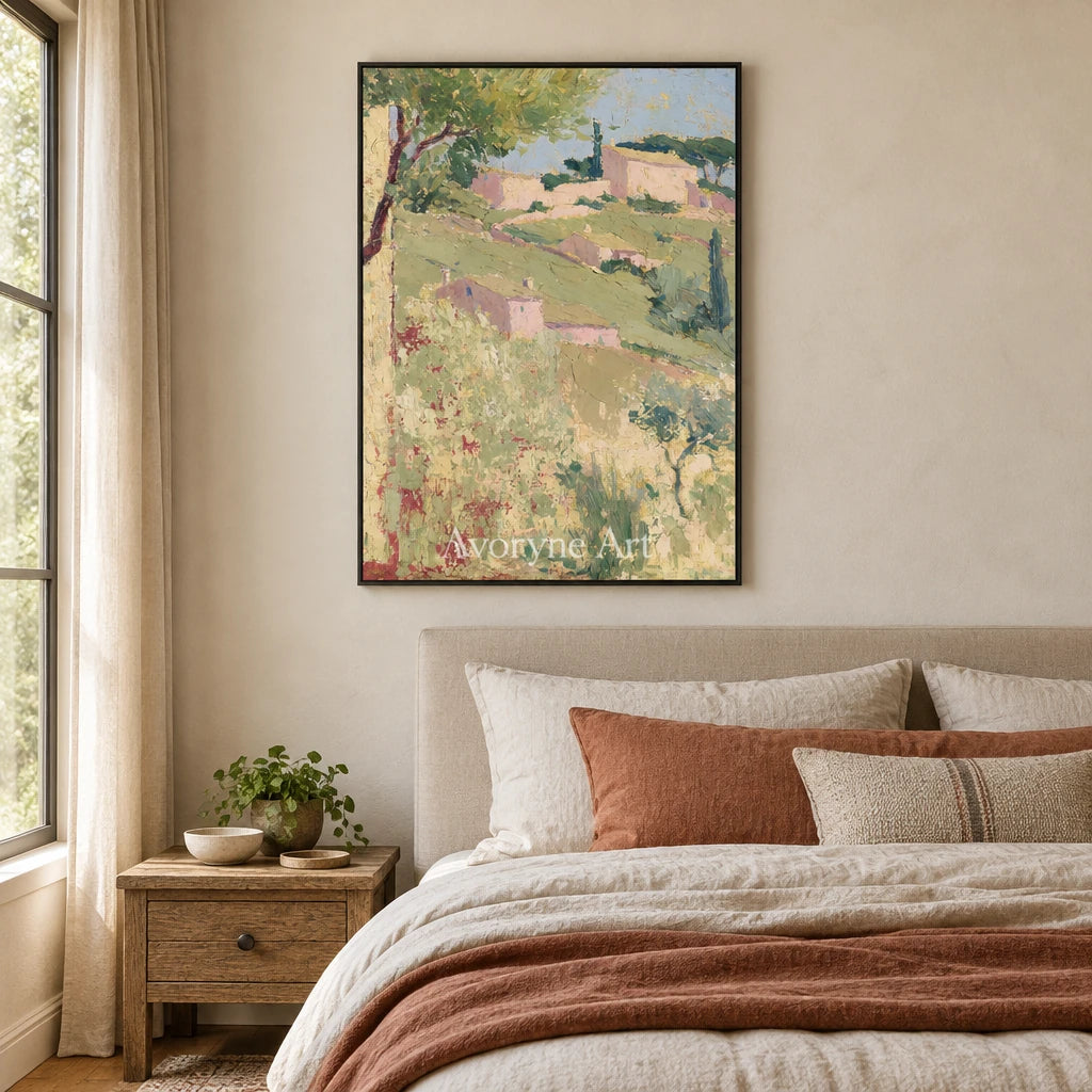 Ivory Tender Current: Green Village Art — bedroom black