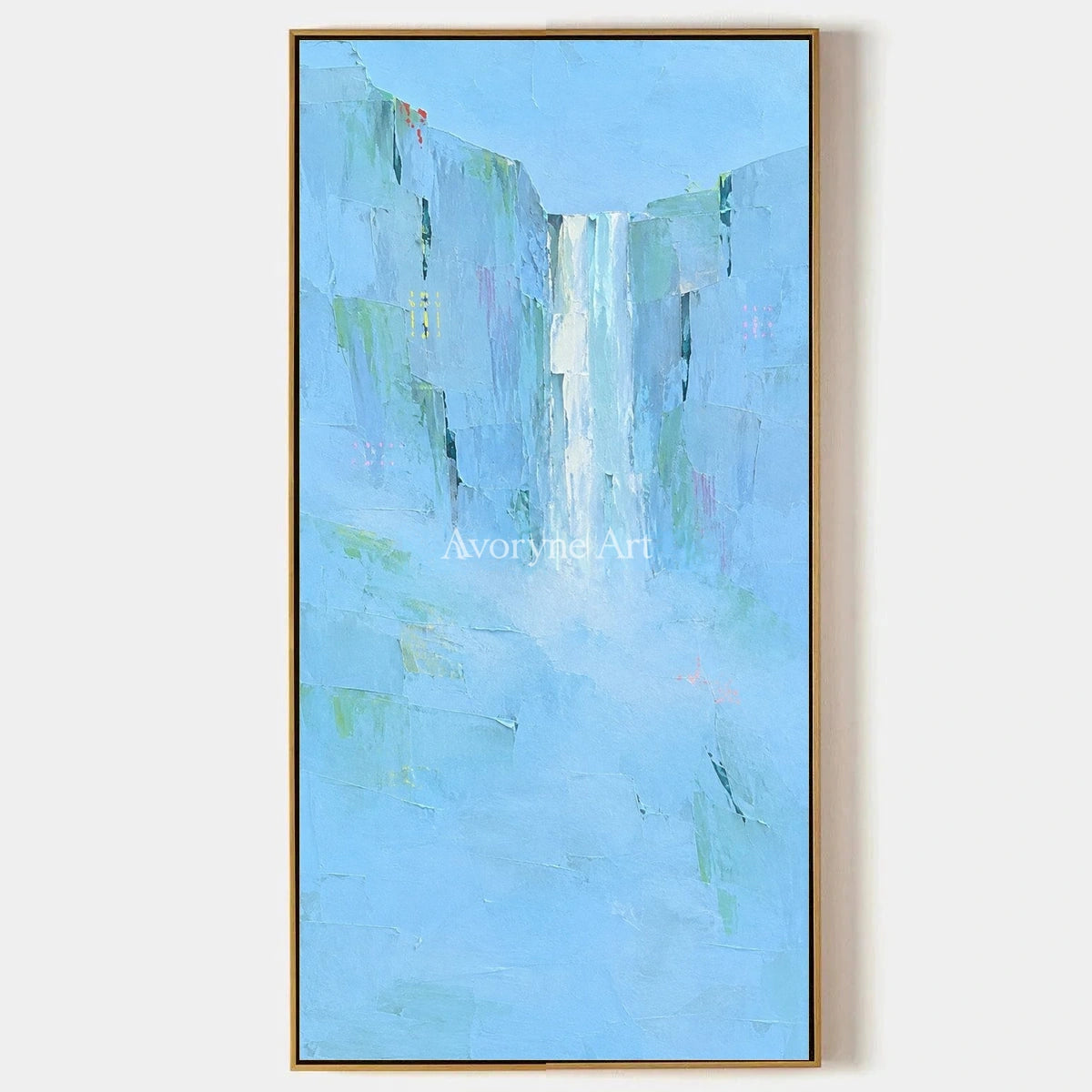 Tender Mosaic, hand-painted mountain landscape wall art by Hamish McAllister