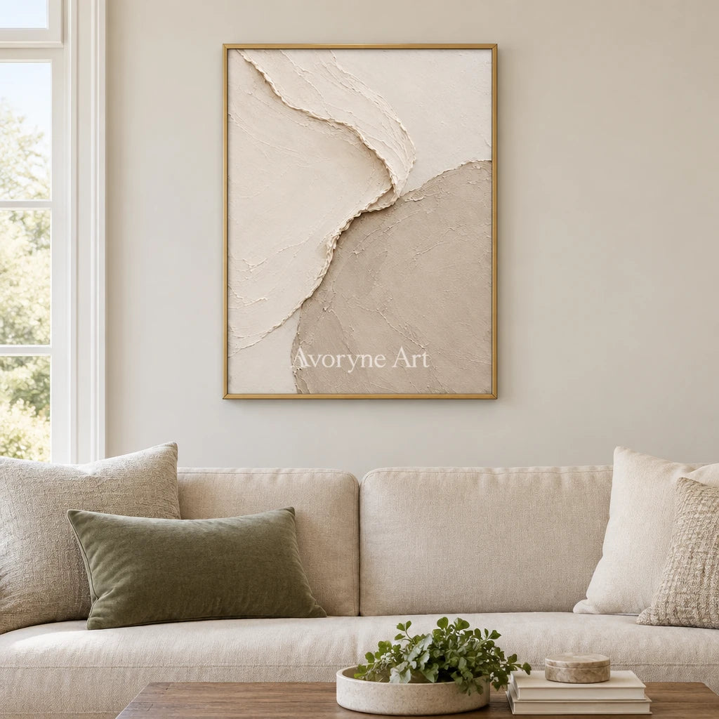 Aster Flight: Pale Layered Texture — living gold