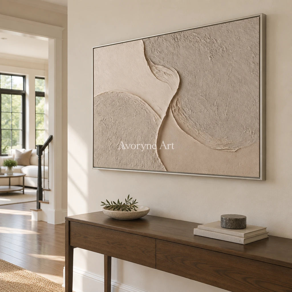 Aster Fern: Pale Layered Texture — entry silver