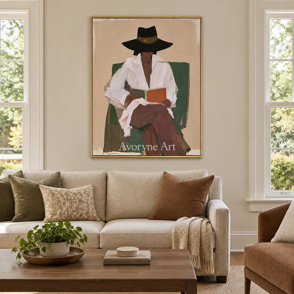 Ivory Quiet Meadow: Reading Figure Art — living gold