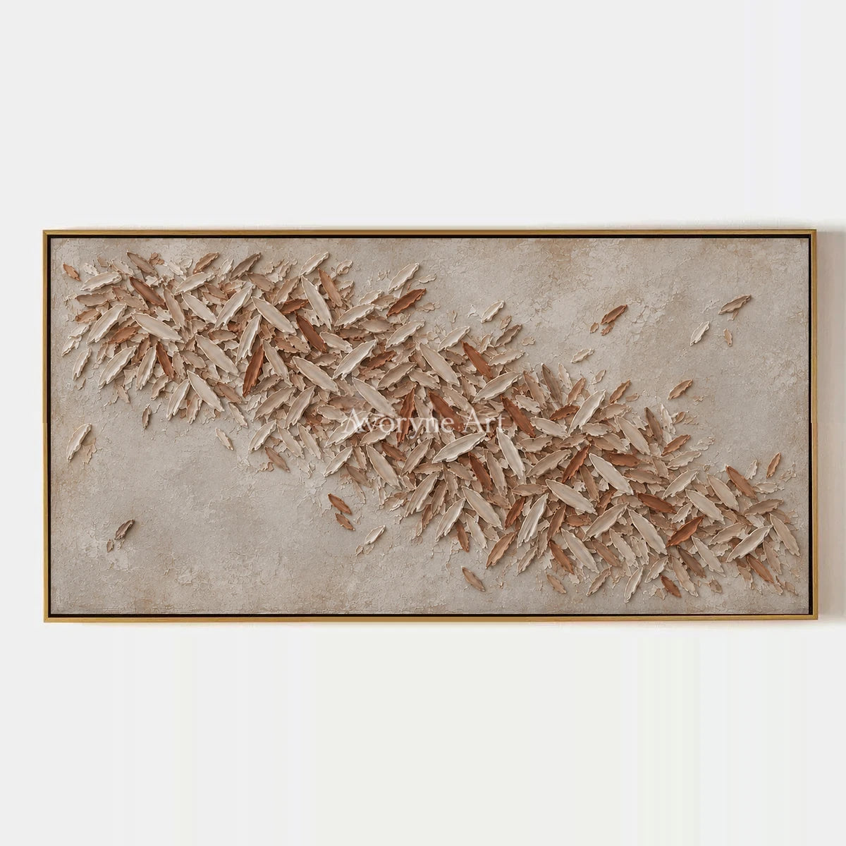 Quiet Rhythm, hand-painted relief mosaic wall art by Lin Qiao