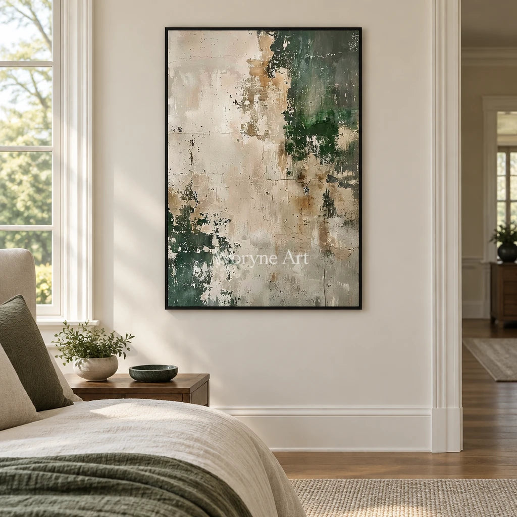 Aster Chalk: Sage Block Texture — bedroom black