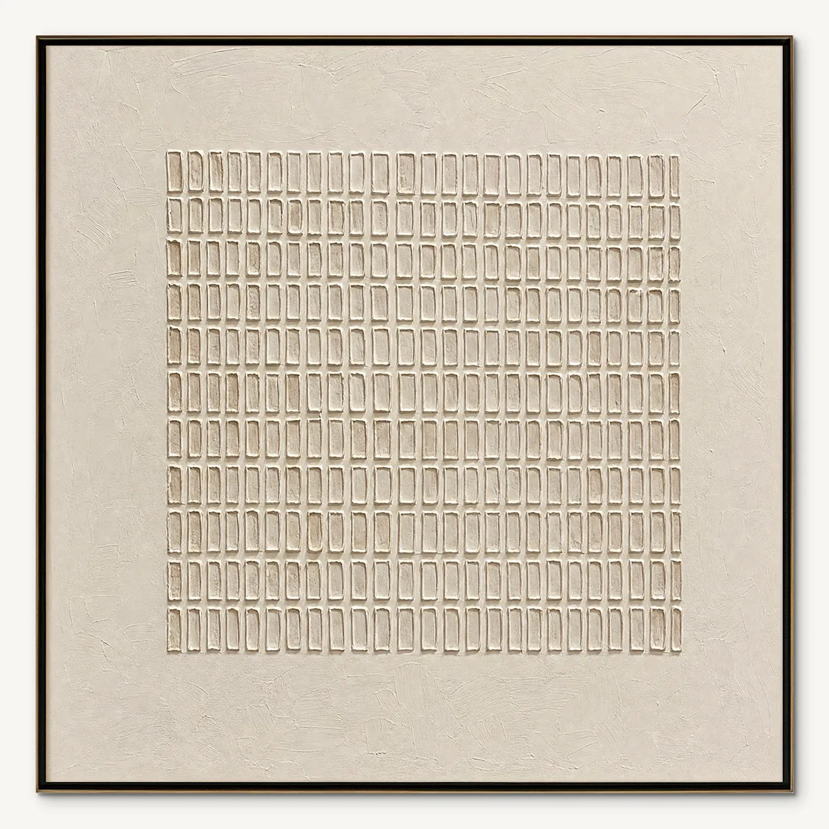 Soft Relief: Neutral Textured Wall Art - main