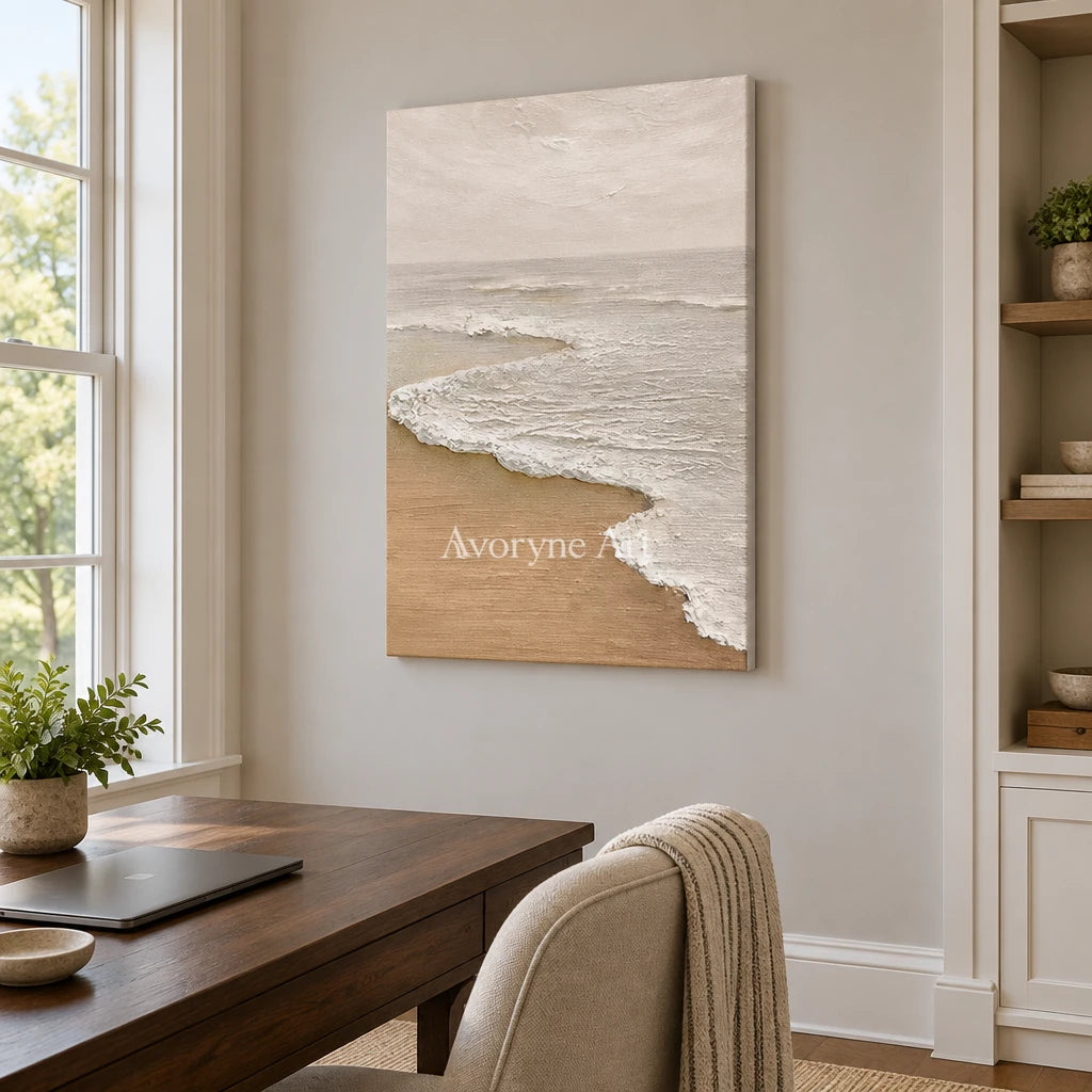 Aster Sediment: Soft Shoreline Art — office frameless