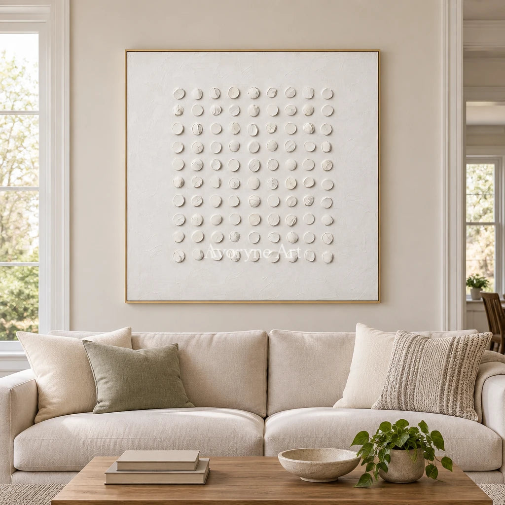 Aven Chalk Constellation: White Dotted Texture — living gold