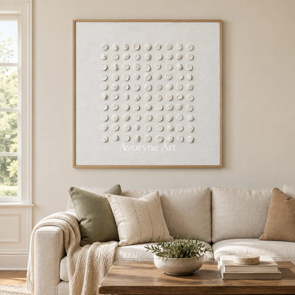 Aven Chalk Constellation: White Dotted Texture — villa wood