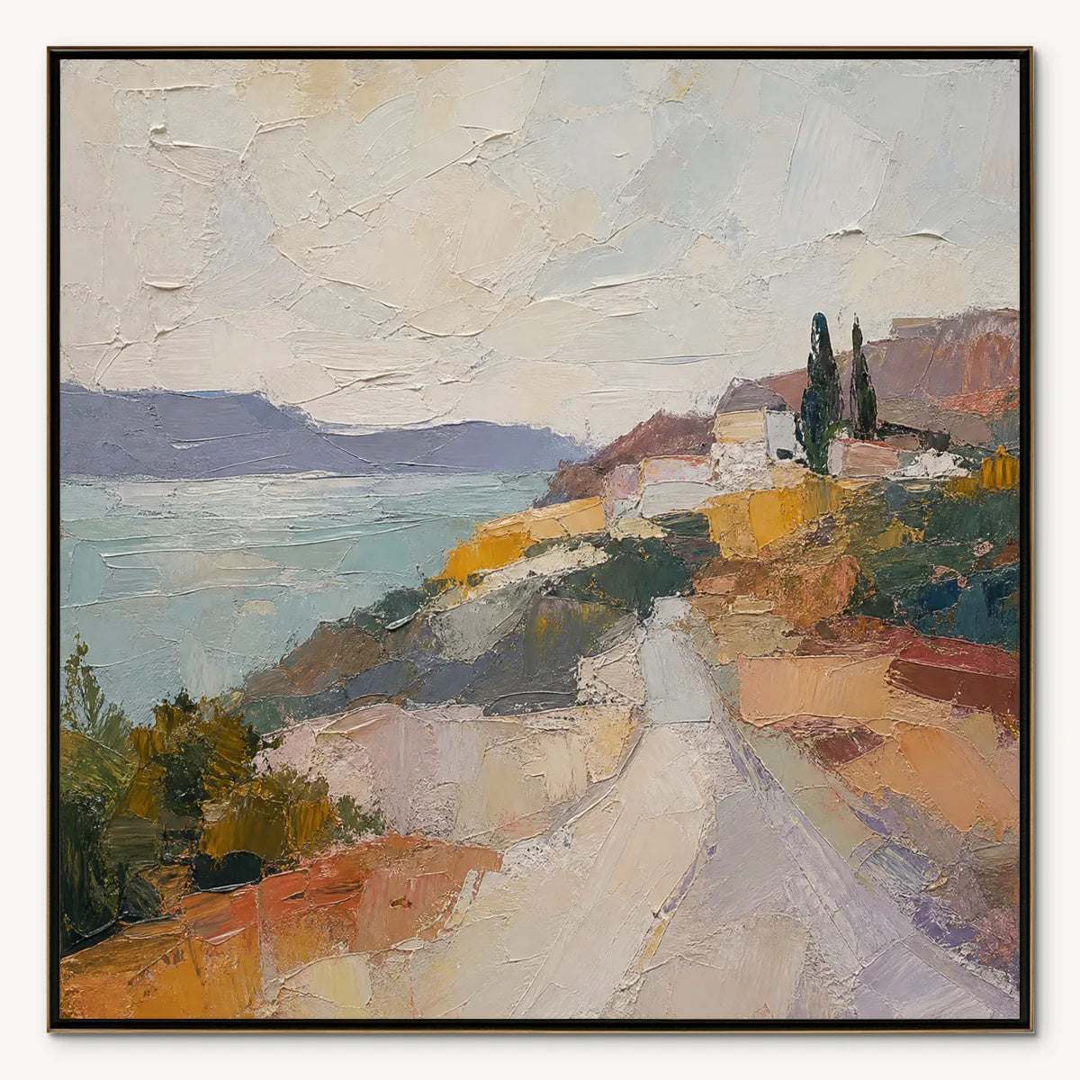 Amalfi Light: Coastal Landscape Wall Art - main