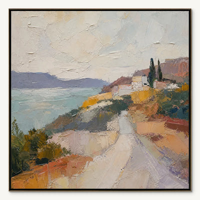 Amalfi Light: Coastal Landscape Wall Art - main
