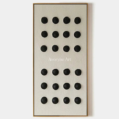 Aster Lyric: Black Dot Relief — primary