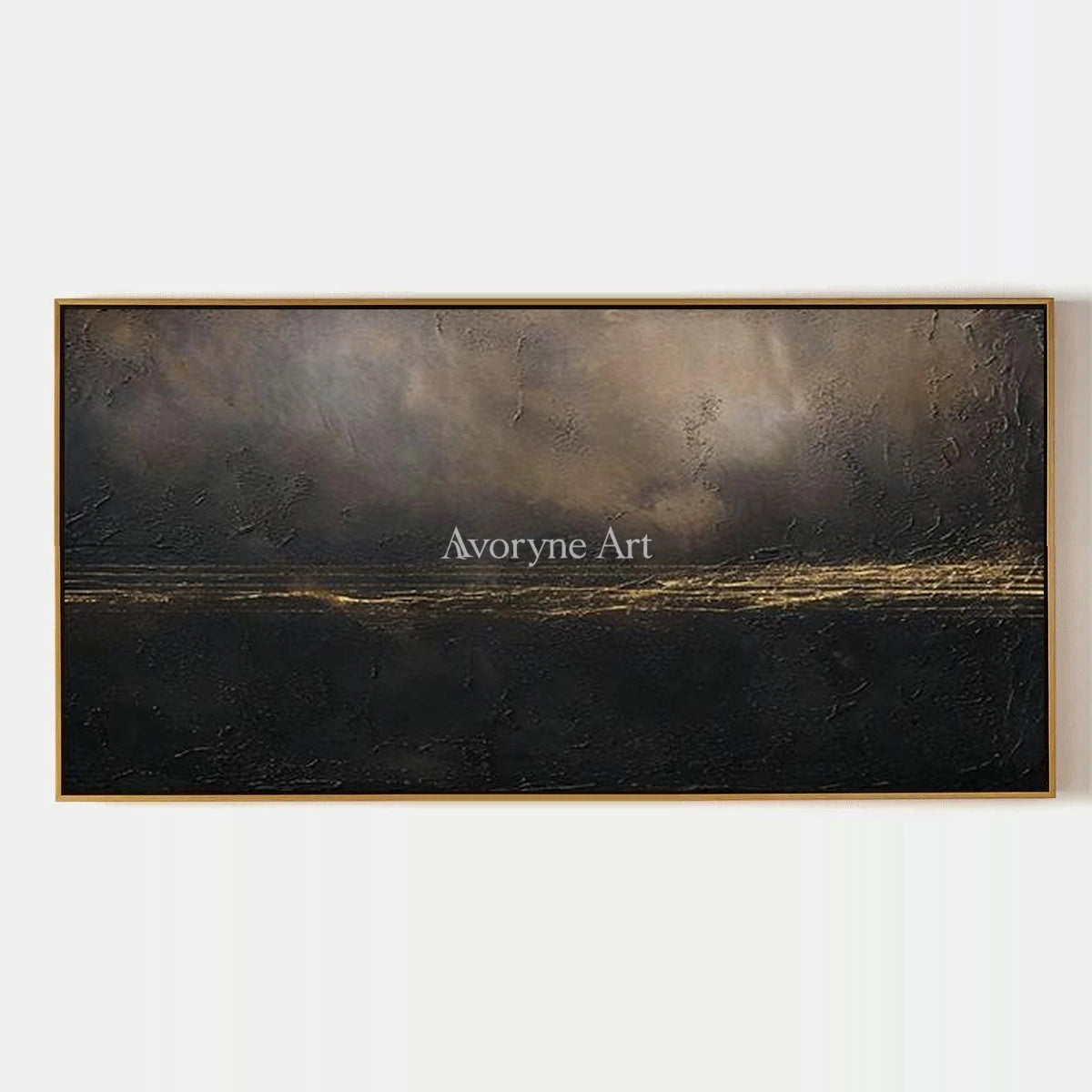 Aster Linen: Black Gold Horizon — primary