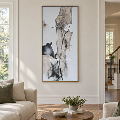 Aster Brook: Black Organic Lines — living gold