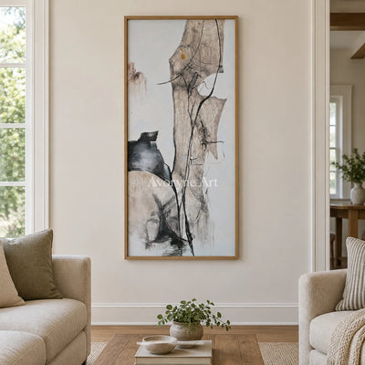 Aster Brook: Black Organic Lines — villa wood