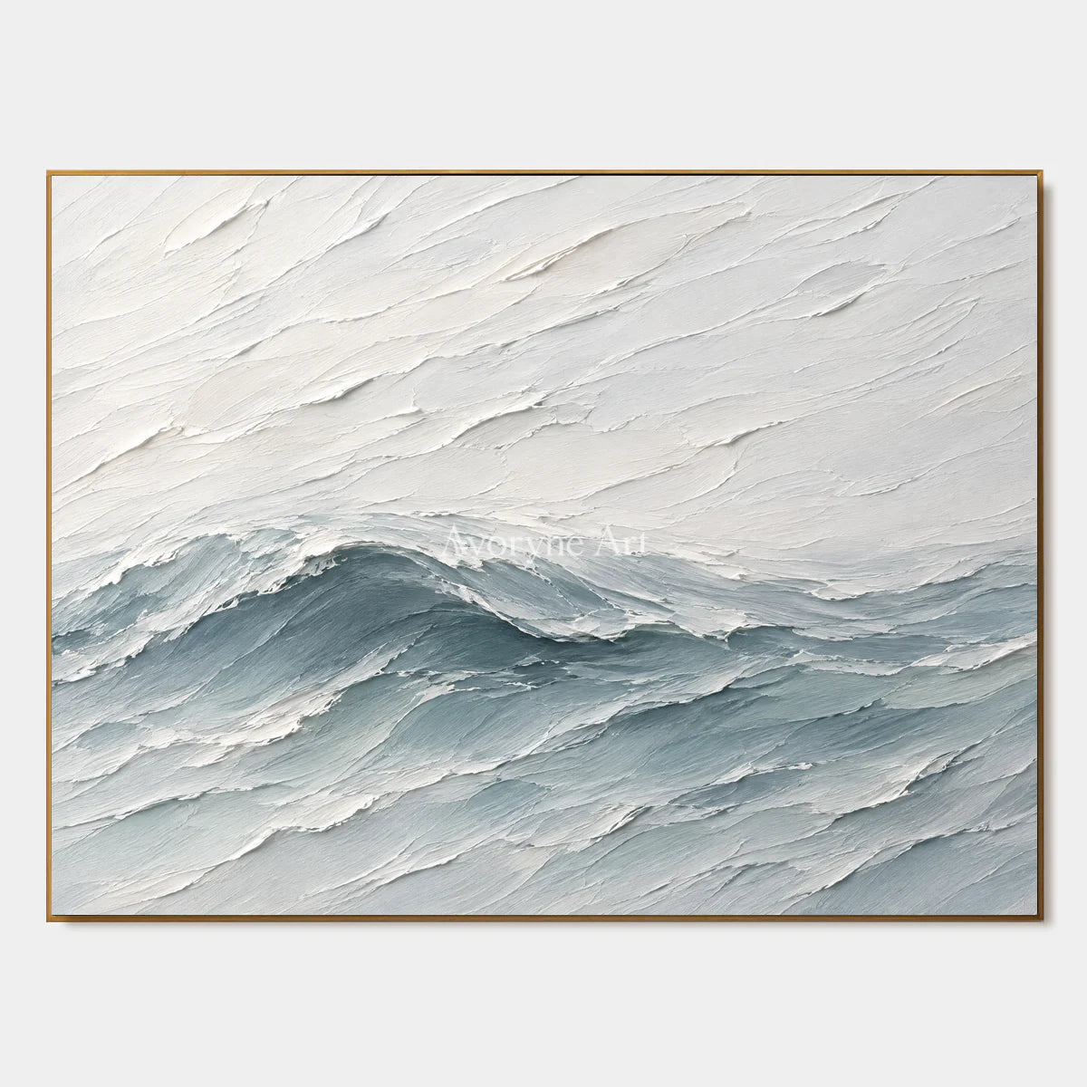 Tidelilt: Blue Ocean Texture Wall Art — primary
