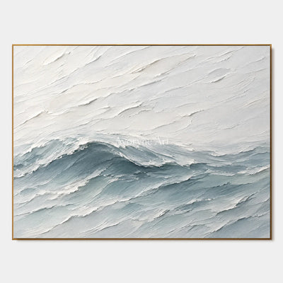Tidelilt: Blue Ocean Texture Wall Art — primary