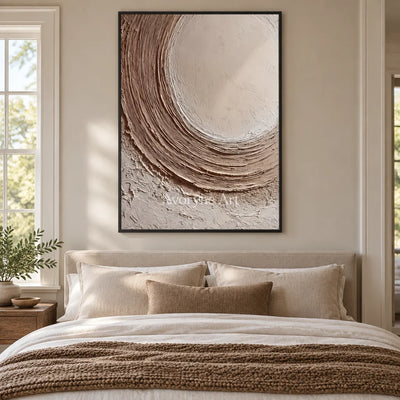Aster Thistle: Blush Arc Texture — bedroom black