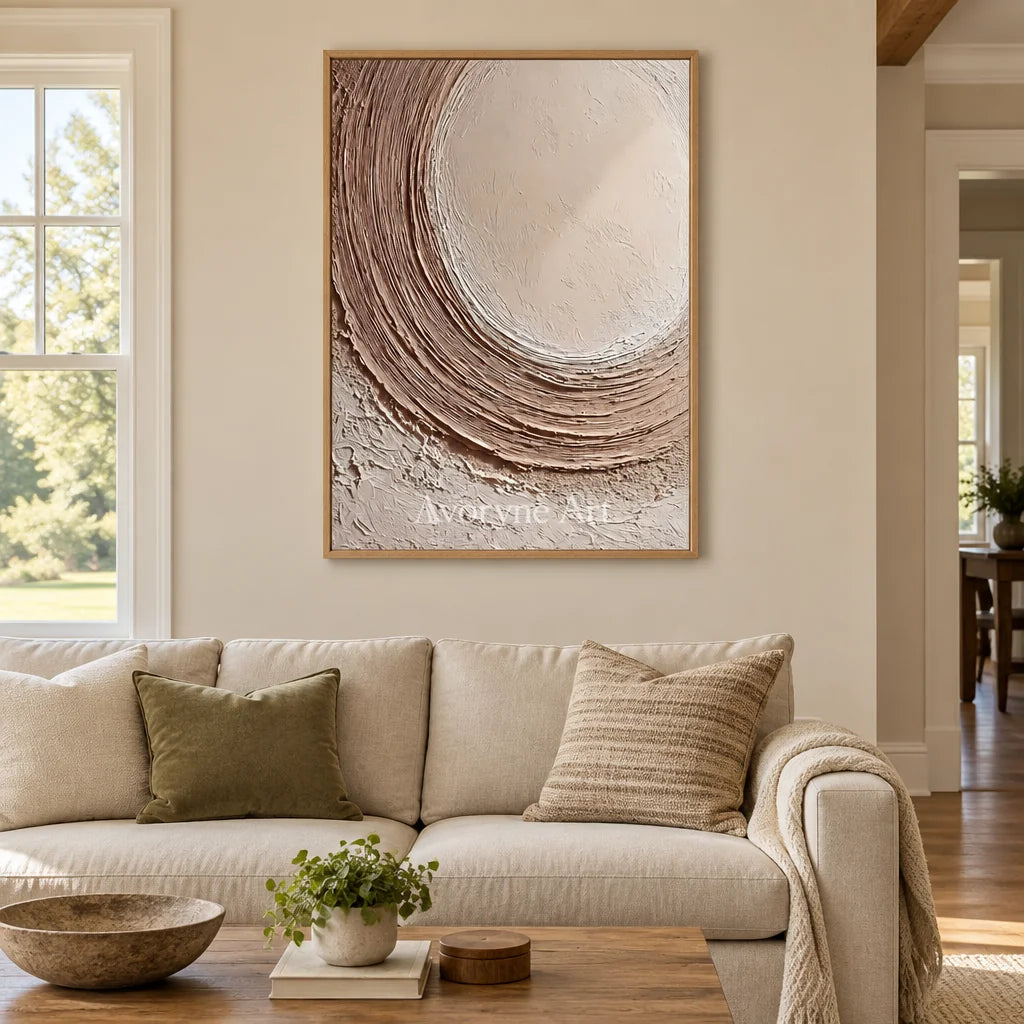 Aster Thistle: Blush Arc Texture — villa wood
