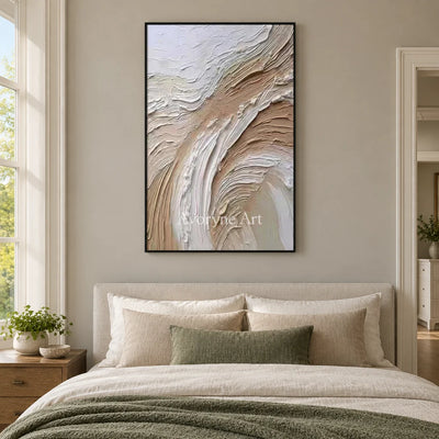 Aster Pollen: Blush Arc Texture — bedroom black