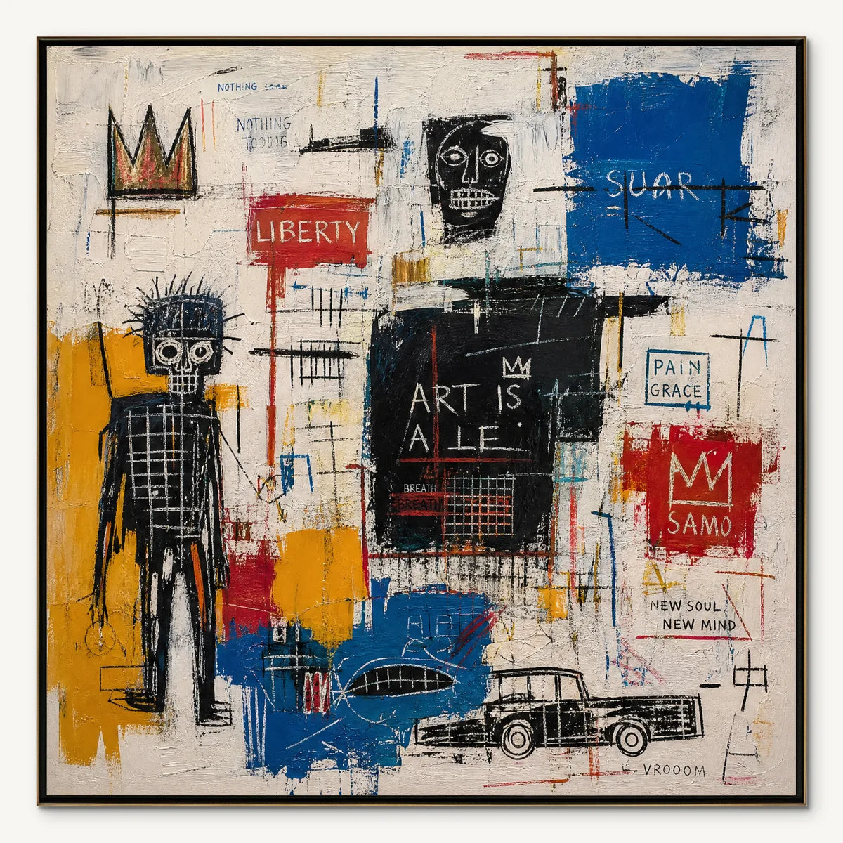 City Pulse: Urban Abstract Wall Art - main