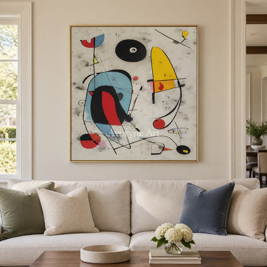 Aster Current: Colorful Geometry Art — living gold