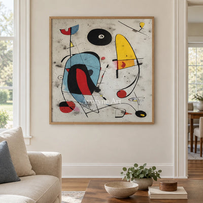 Aster Current: Colorful Geometry Art — villa wood