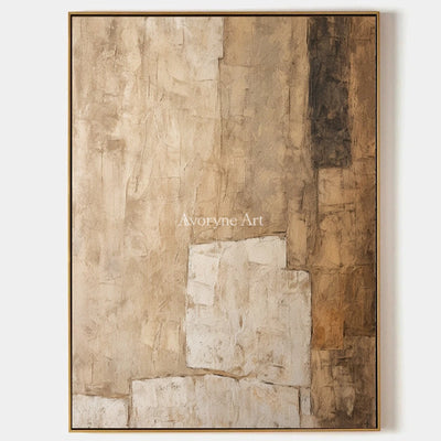 Aster Azure: Cream Layered Relief — primary