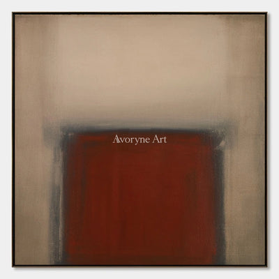 Ivory Lucent Trace: Earth Color Field Art — primary