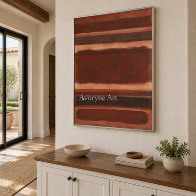 Ivory Lucent Interval: Earth Color Field Art — entry silver