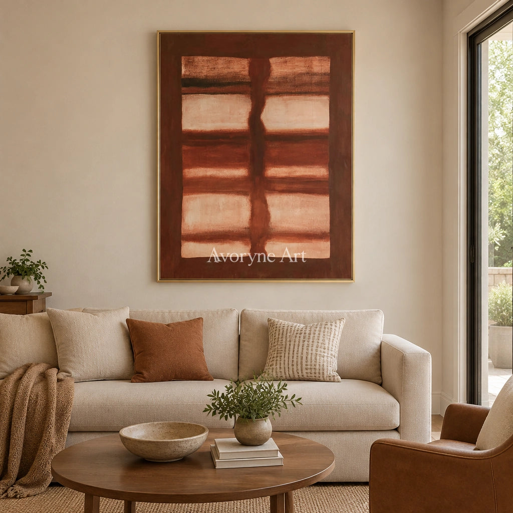 Ivory Lucent Reverie: Earth Color Field Art — living gold