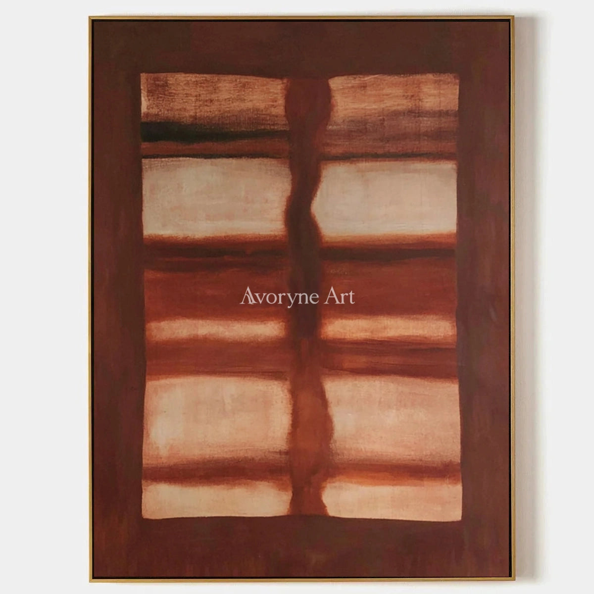 Ivory Lucent Reverie: Earth Color Field Art — primary