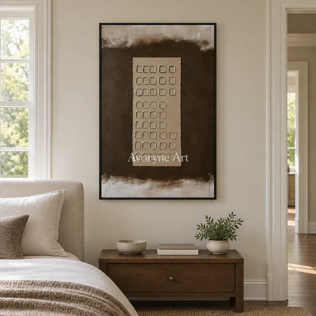 Aster Sound: Earth Grid Abstract — bedroom black