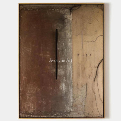 Aster Lattice: Earth Tone Abstract — primary