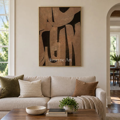 Aster Blush: Earth Tone Geometry — living gold