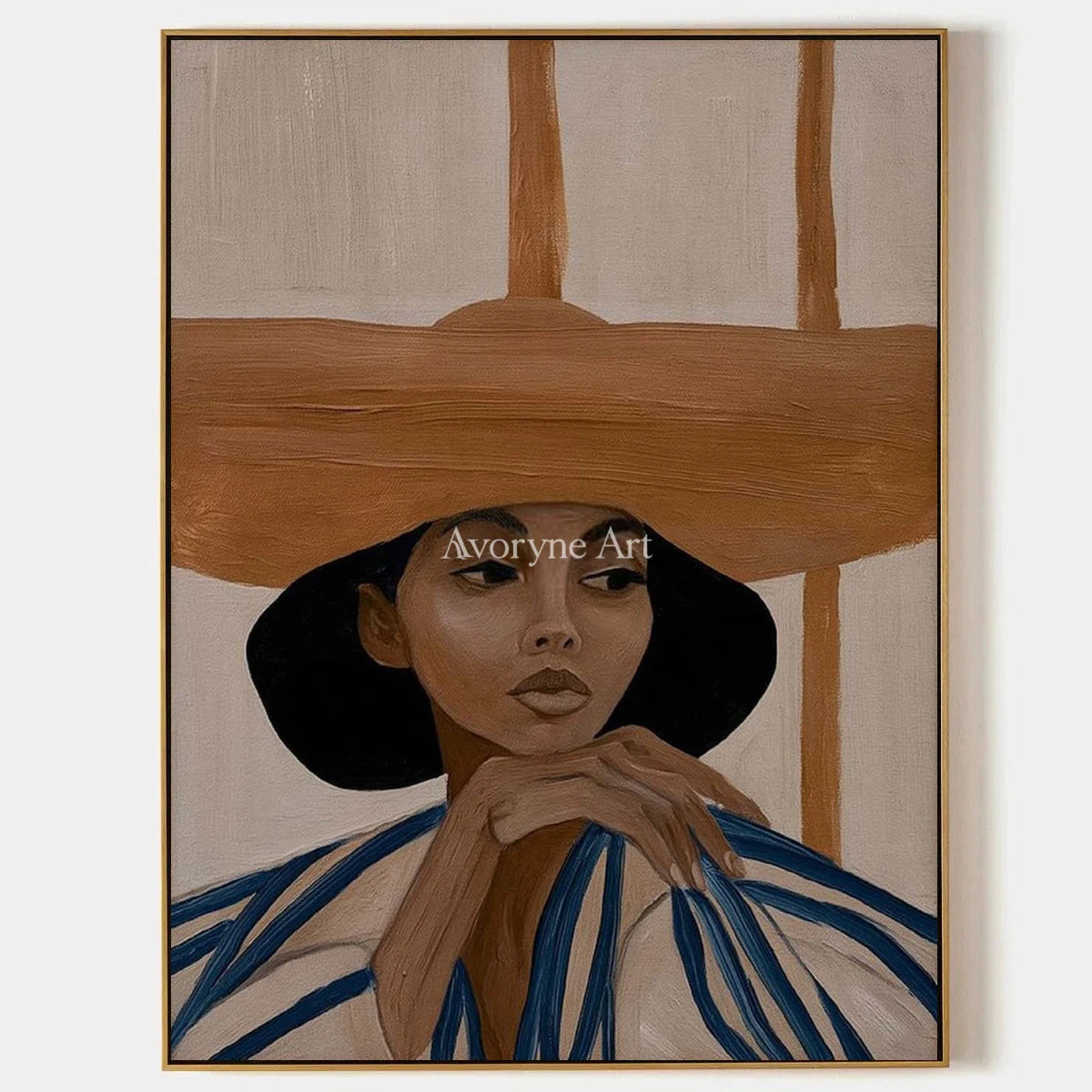 Ivory Winding Vista: Earth Tone Portrait — primary