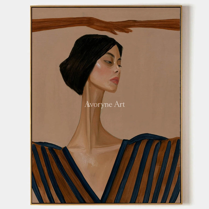 Ivory Tender Refrain: Earth Tone Portrait — primary