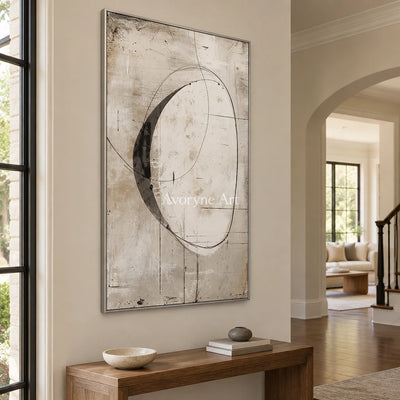 Aster Cadence: Fine Line Abstract — entry silver