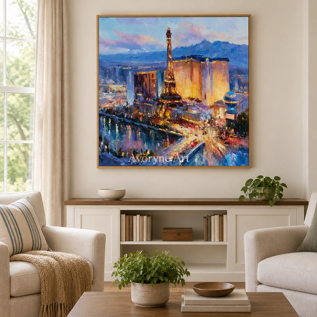 Ivory Winding Reverie: Golden City Lights — villa wood