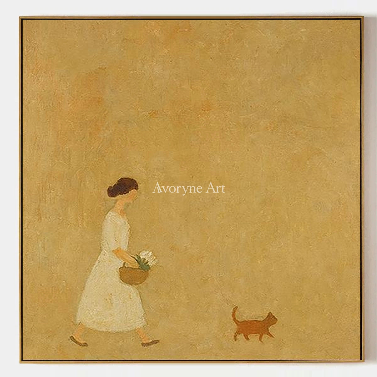 Aster Passage: Golden Stroll Art — primary