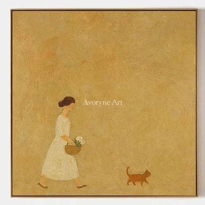 Aster Passage: Golden Stroll Art — primary