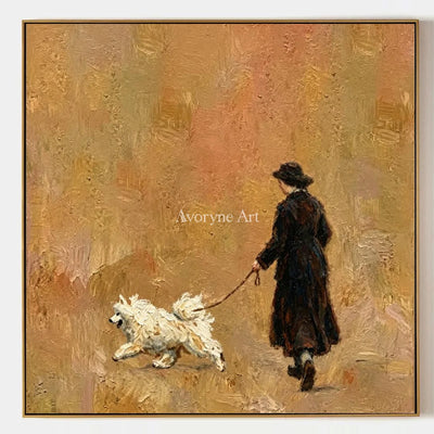 Aster Dell: Golden Stroll Art — primary