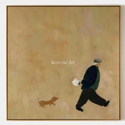 Aster Thread: Golden Stroll Art — primary